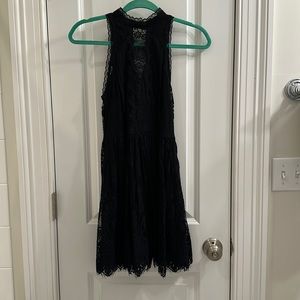 Free People Black Lace Dress - 2